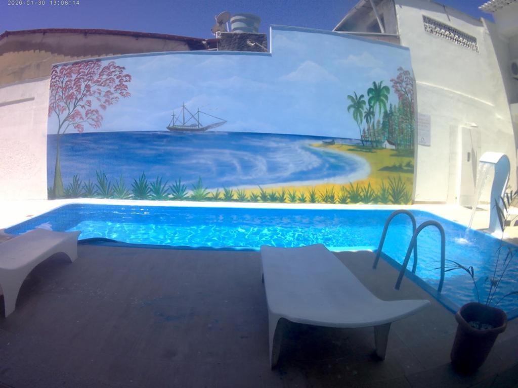 Na Praia Hotel Porto Seguro Bagian luar foto